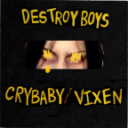 Album artwork for Crybaby/Vixen - Single by Destroy Boys
