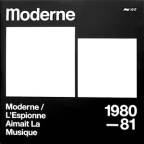 Album artwork for Moderne / L'Espionne Aimait La Musique by Moderne
