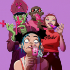 Album artwork for New Gold by Gorillaz feat. Tame Impala and Bootie Brown