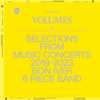 Album artwork for VOLUMES: ONE (SELECTIONS FROM MUSIC CONCERTS 2019–2023 BON IVER 6 PIECE BAND) by Bon Iver