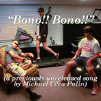 Album artwork for Bono!! Bono!! - Single by Michael Cera Palin