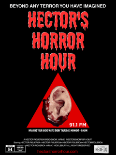 Hector's Horror Hour Poster (I know what you did. You can't hide.)